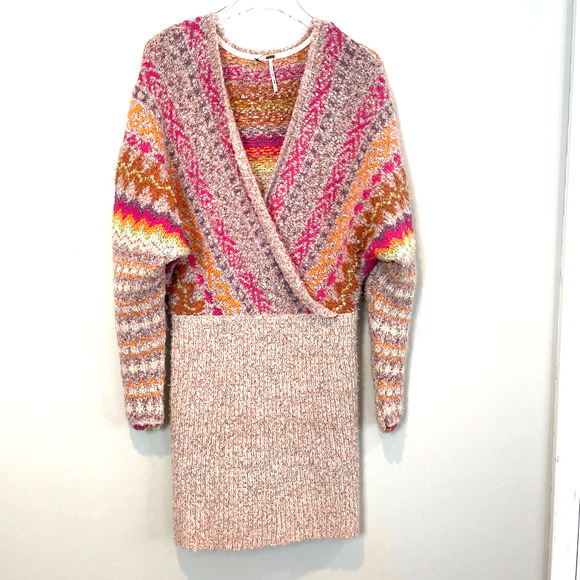 Free People Forever Fair Isle Sweater Mini Dress - Picture 6 of 12
